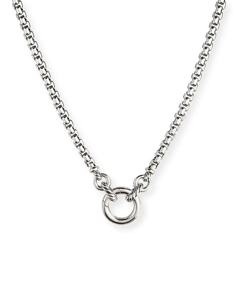 Channeling your inner goddess with the David Yurman hoop amulet necklace